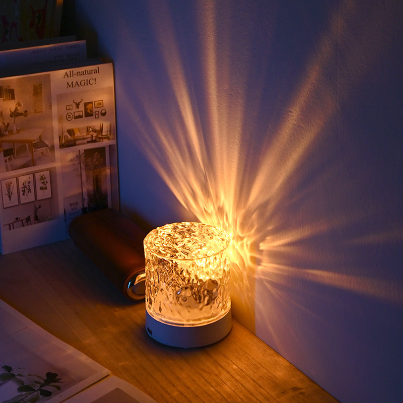 Lampe projection effet vagues d'eau