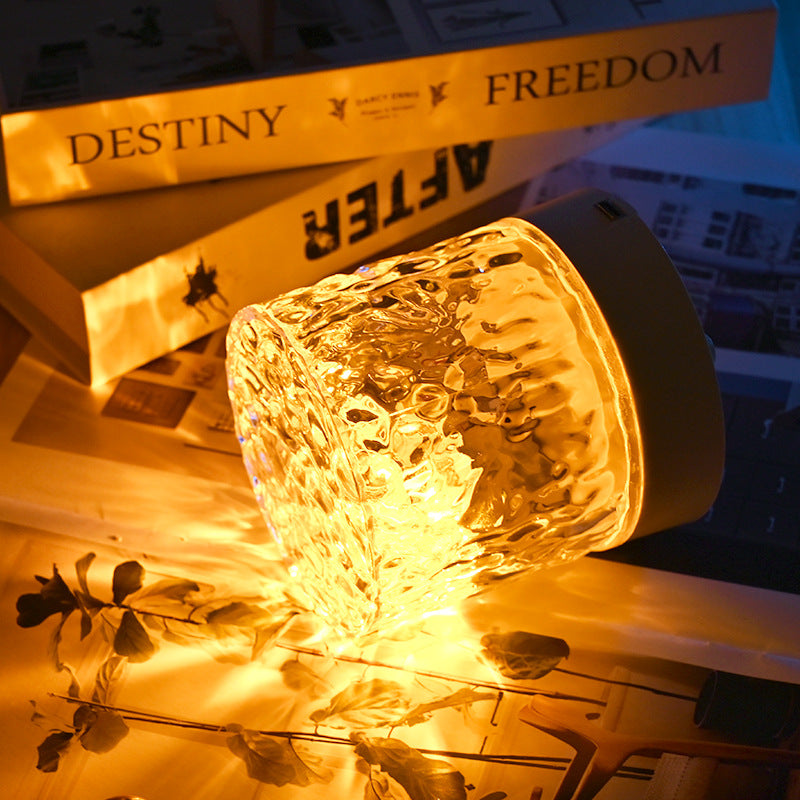 Lampe projection effet vagues d'eau