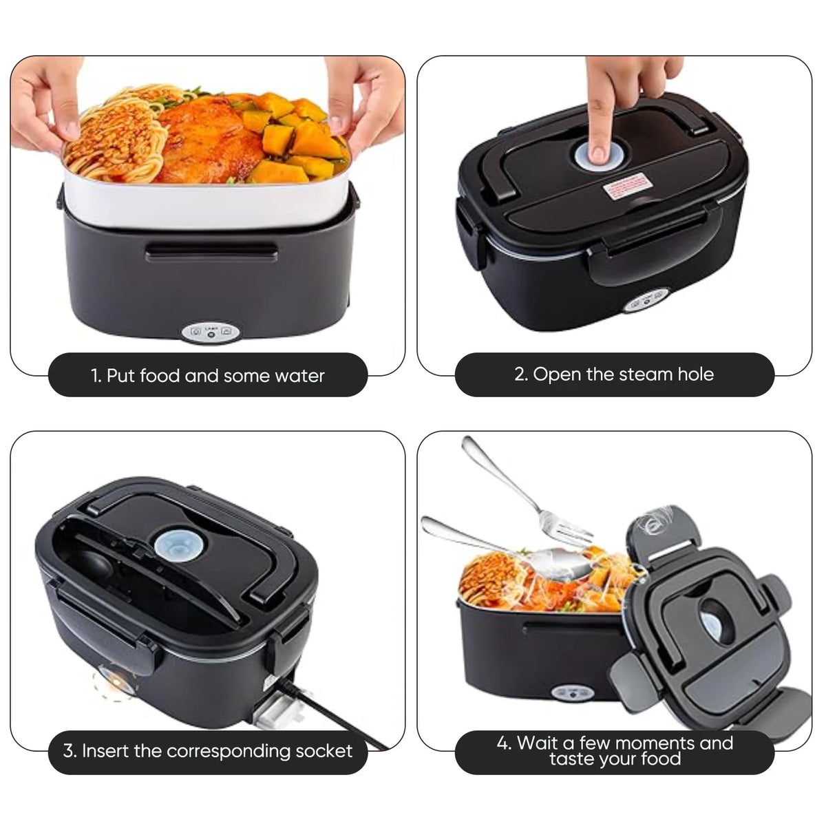 Lunch box chauffante électrique 1,5 L