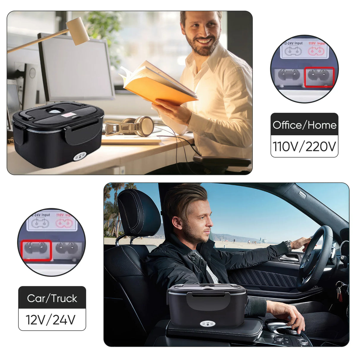 Lunch box chauffante électrique 1,5 L