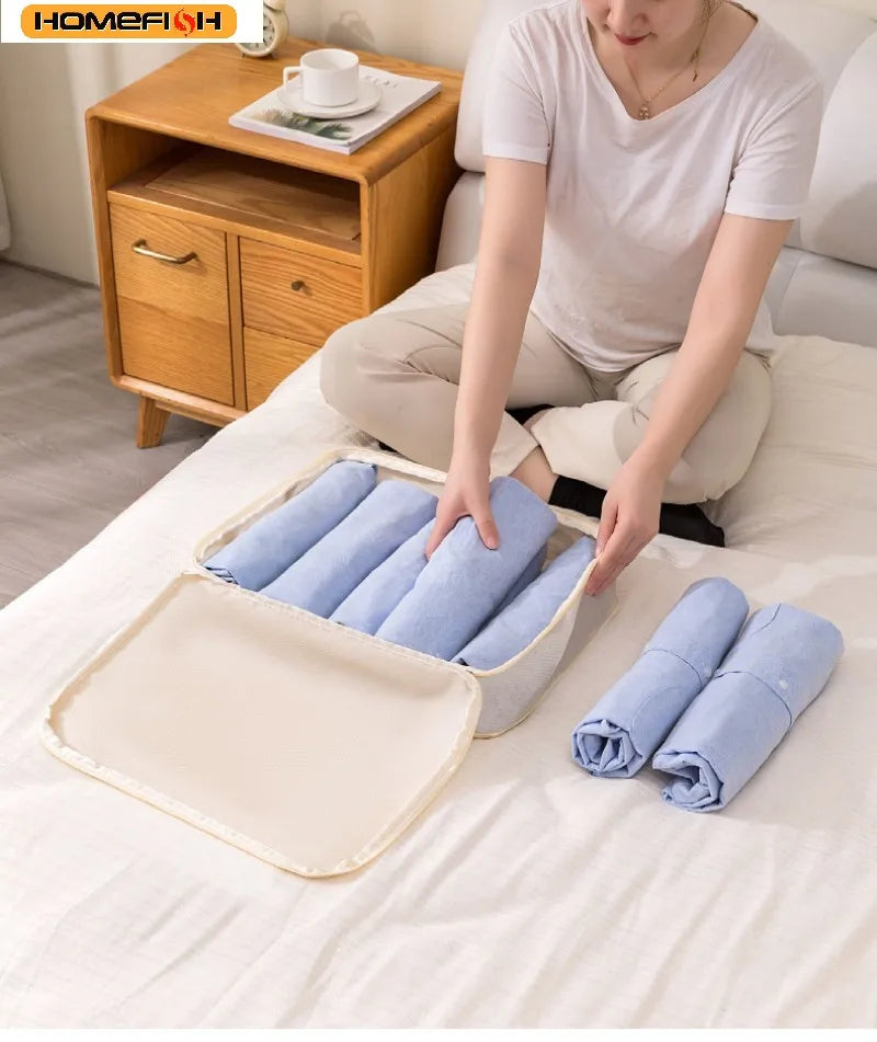 Sacs de rangement compressibles pour valise (lot de 3)