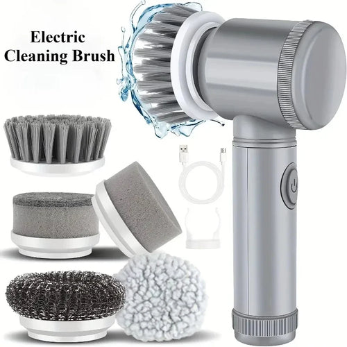 Brosse de nettoyage électrique rotative