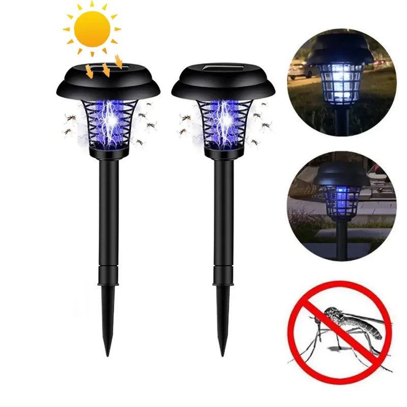 Lampe solaire anti-moustiques (lot de 2)