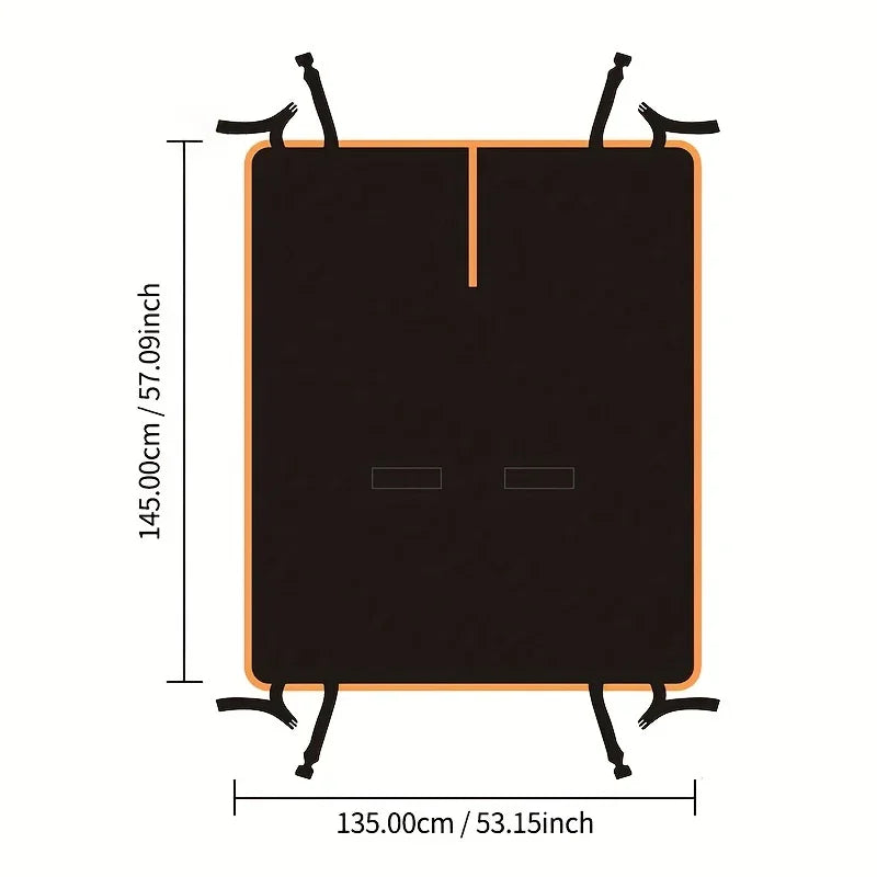 Housse de banquette arrière pour chien