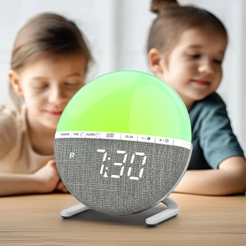 Réveil lumineux simulateur d'aube