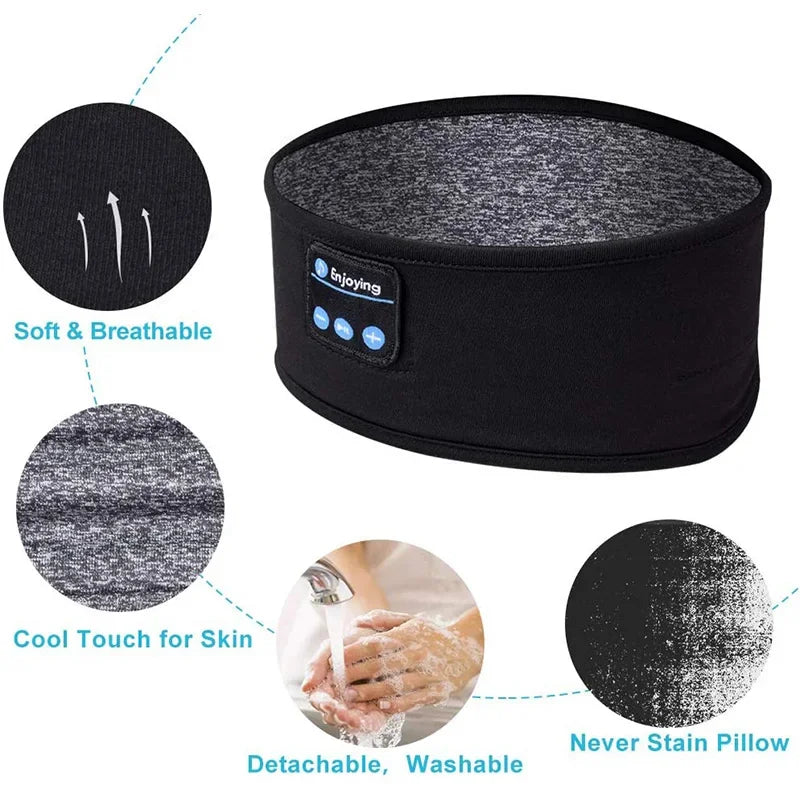 Bandeau de sommeil avec écouteurs Bluetooth