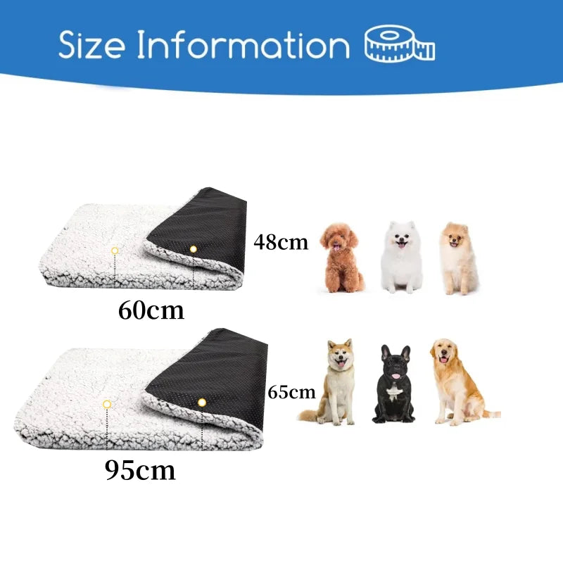 Coussin auto-chauffant pour chien et chat