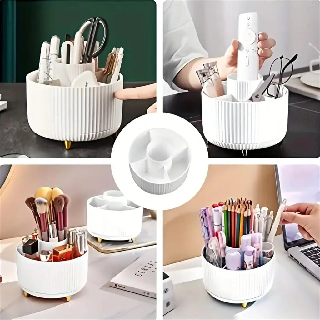 Organiseur rotatif pour maquillage