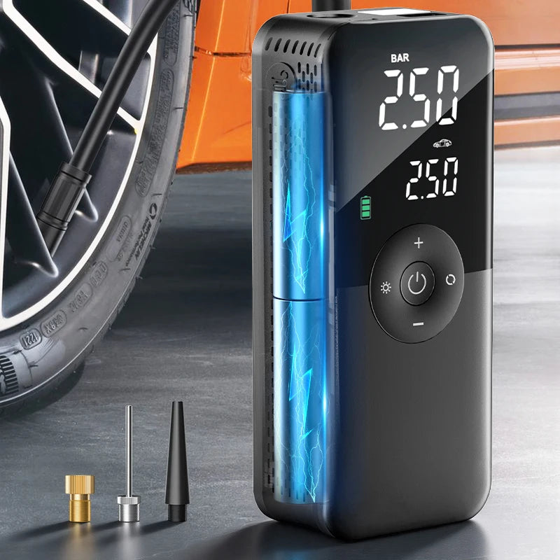 Gonfleur de pneus portable sans fil
