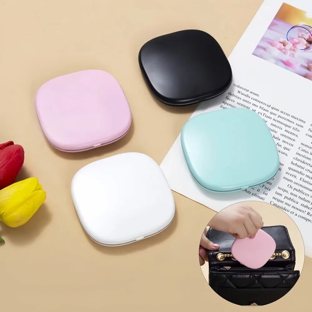 Miroir de maquillage LED double face