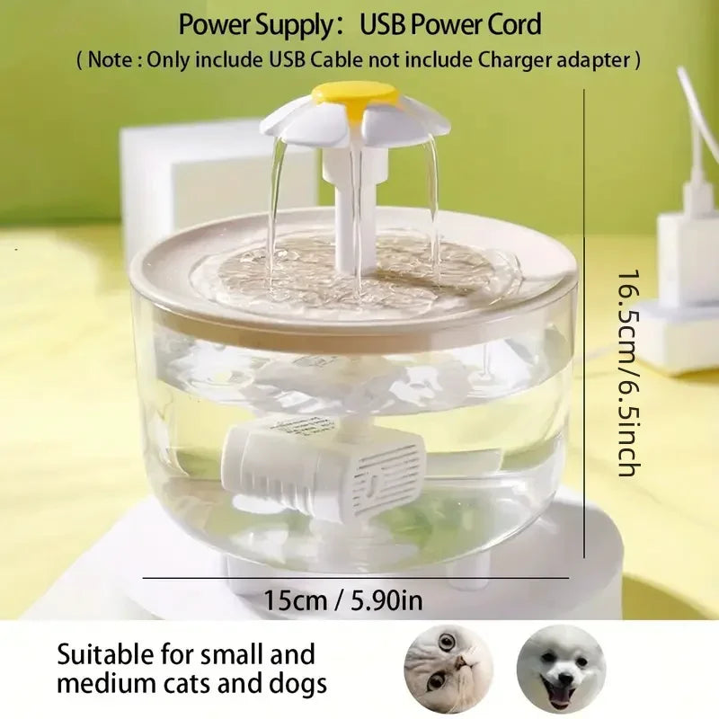 Fontaine à eau pour chat 1,2 L