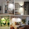 Applique murale LED sans fil double tête