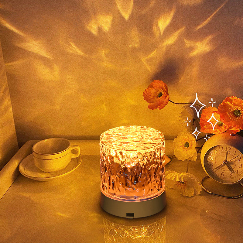 Lampe projection effet vagues d'eau