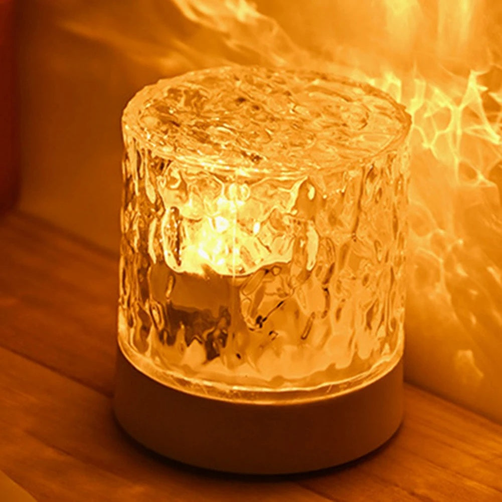 Lampe projection effet vagues d'eau